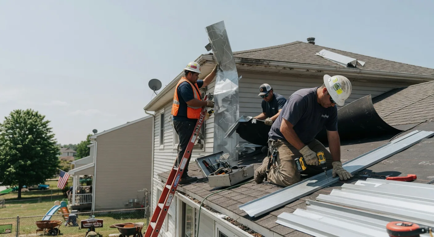 Storm Damage Metal Roof Repair in Cornettsville, KY